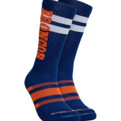 Apparel Mitchell & Ness Accessories-Lateral Crew Socks Denver Broncos