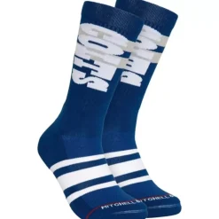 Apparel Mitchell & Ness Accessories-Lateral Crew Socks Indianapolis Colts