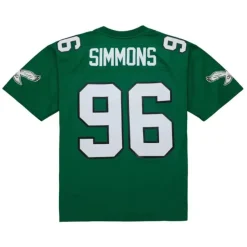 Jerseys Mitchell & Ness -Legacy Clyde Simmons Philadelphia Eagles Dark 1990 Jersey