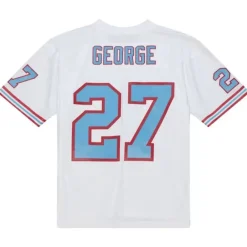 Jerseys Mitchell & Ness -Legacy Eddie George Tennessee Oilers White 1998 Jersey