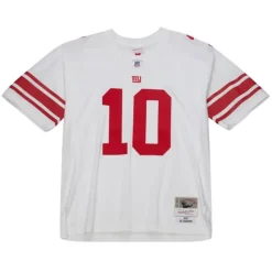 Jerseys Mitchell & Ness -Legacy Eli Manning New York Giants White 2007 Jersey