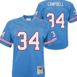 Apparel Mitchell & Ness Big Kids-Legacy Jersey Houston Oilers 1980 Earl Campbell