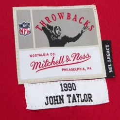 Jerseys Mitchell & Ness -Legacy John Taylor San Francisco 49Ers 1990 Jersey