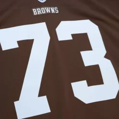 Jerseys Mitchell & Ness -Legacy Joseph Thomas Cleveland Browns Dark 2007 Jersey