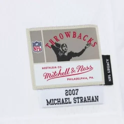 Jerseys Mitchell & Ness -Legacy Michael Strahan New York Giants White 2007 Jersey