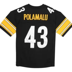 Apparel Mitchell & Ness Infant & Toddler-Legacy Retired Player Troy Polamalu Pittsburgh Steelers Jersey
