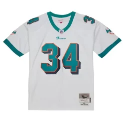 Jerseys Mitchell & Ness -Legacy Ricky Williams Miami Dolphins White 2002 Jersey