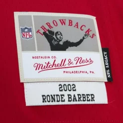 Jerseys Mitchell & Ness -Legacy Ronde Barber Tampa Bay Buccaneers Dark 2002 Jersey