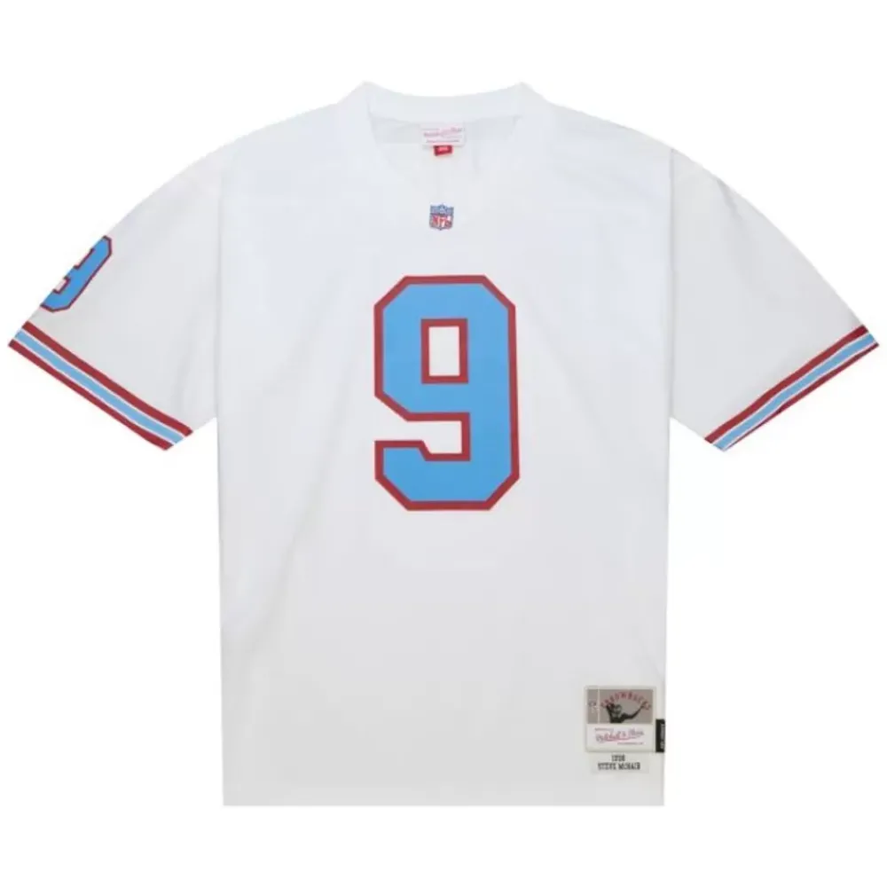 Jerseys Mitchell & Ness -Legacy Steve Mcnair Tennessee Oilers White 1998 Jersey
