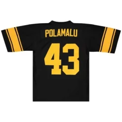 Jerseys Mitchell & Ness -Legacy Troy Polamalu Pittsburgh Steelers Alternate 2008 Jersey