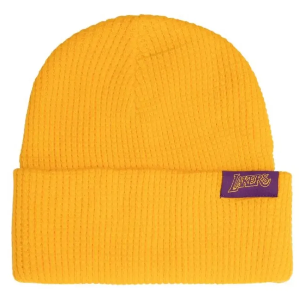 Headwear Mitchell & Ness -Leggo My Waffle Knit Hwc Los Angeles Lakers