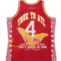 Jerseys Mitchell & Ness -Lil Baby X Br Remix Swingman Atlanta Hawks Jersey