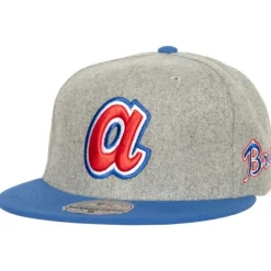 Headwear Mitchell & Ness -Meltdown Fitted Coop Atlanta Braves
