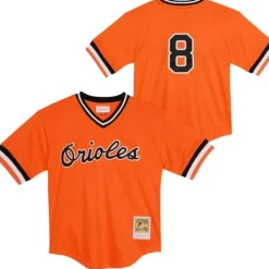 Apparel Mitchell & Ness Big Kids-Mesh Bp Jersey Baltimore Orioles Cal Ripken Jr