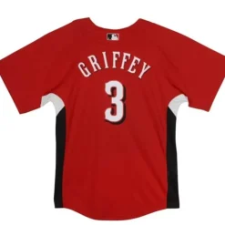 Apparel Mitchell & Ness Big Kids-Mesh Bp Jersey Cincinnati Reds Ken Griffey Jr