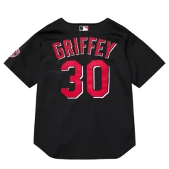 Apparel Mitchell & Ness Big Kids-Mesh Bp Jersey Cincinnati Reds Ken Griffey Jr