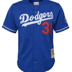Apparel Mitchell & Ness Big Kids-Mesh Bp Jersey Los Angeles Dodgers 1997 Mike Piazza