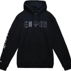 Apparel Mitchell & Ness Hoodies & Sweatshirts- Essentials Print Hoodie