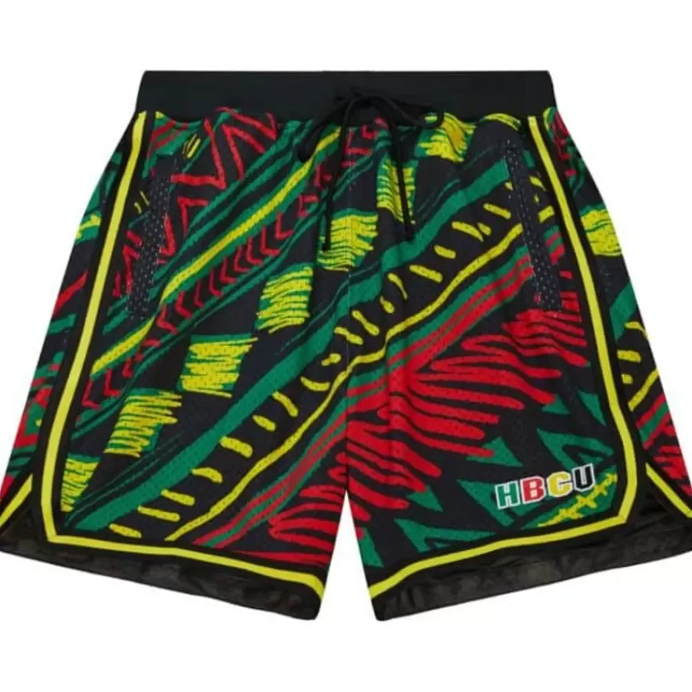 Apparel Mitchell & Ness Shorts- Game Day Pattern Short