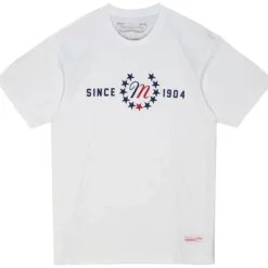 Apparel Mitchell & Ness T-Shirts & Tops- Patriotic Since 1904 Tee