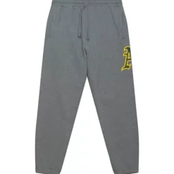 Apparel Mitchell & Ness Pants-Mlb Repeat Sweatpants Oakland Athletics