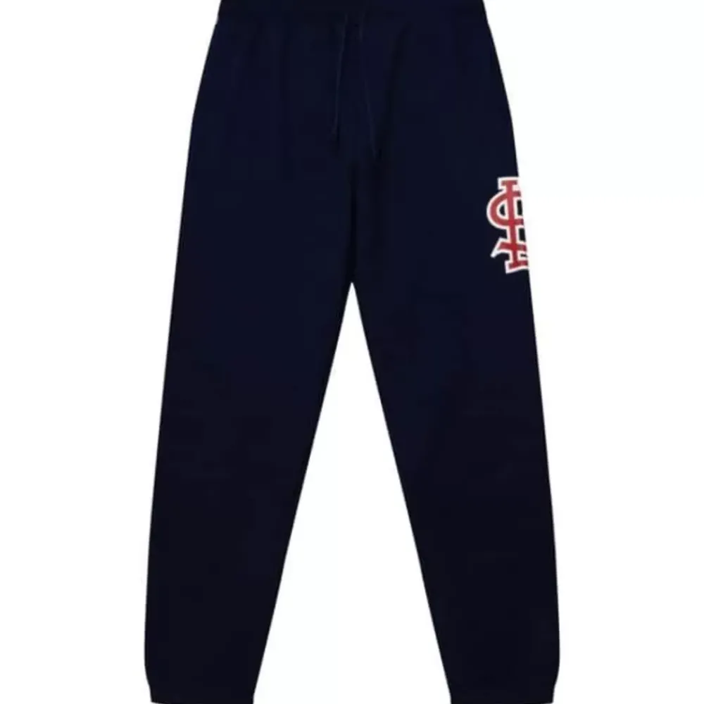 Apparel Mitchell & Ness Pants-Mlb Repeat Sweatpants St. Louis Cardinals