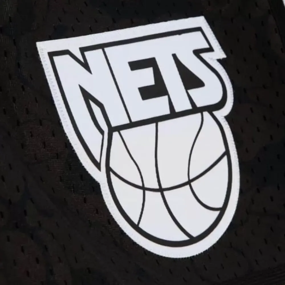 Apparel Mitchell & Ness Shorts-M&N X Bape New Jersey Nets Shorts