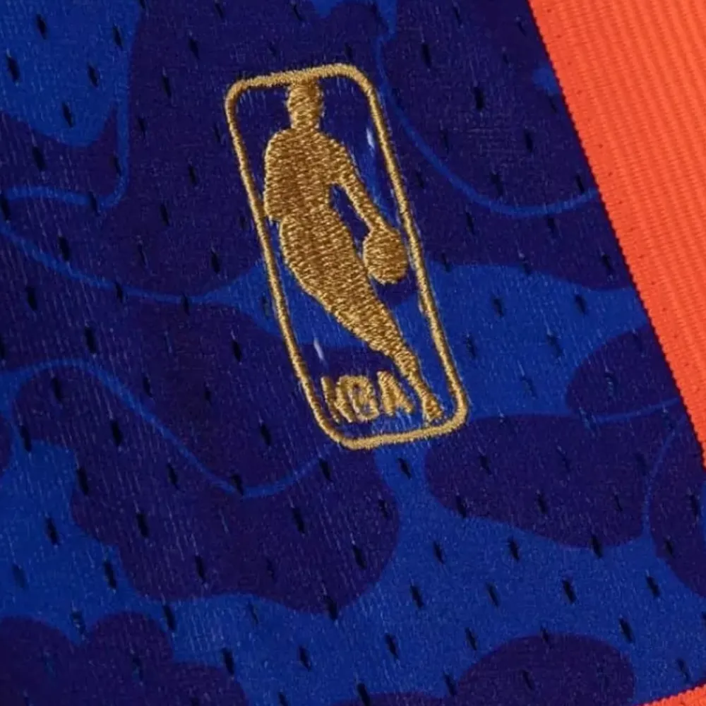 Apparel Mitchell & Ness Shorts-M&N X Bape New York Knicks Shorts