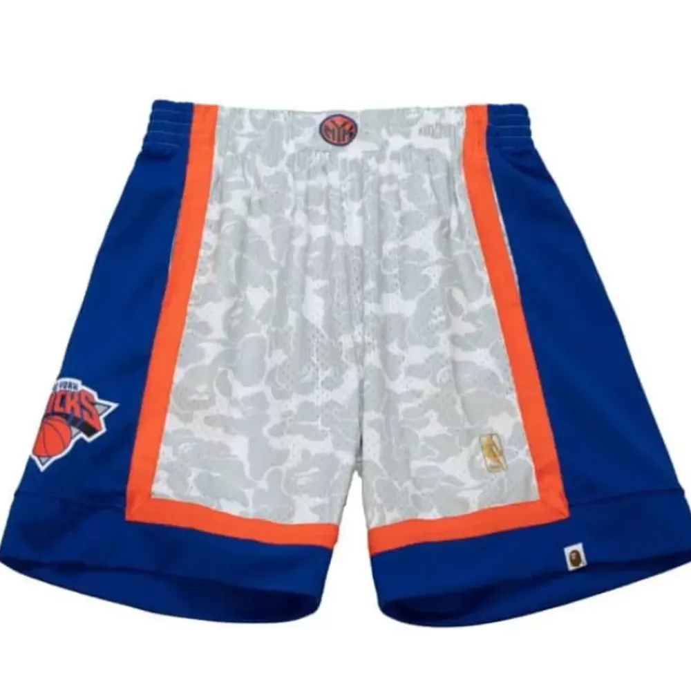 Apparel Mitchell & Ness Shorts-M&N X Bape New York Knicks Shorts