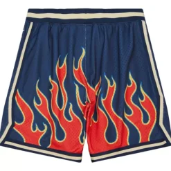 Apparel Mitchell & Ness Shorts-M&N X Jfg Flame Shorts Chicago Cubs
