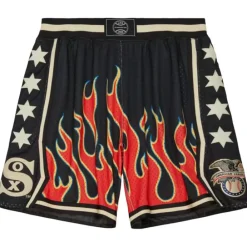 Apparel Mitchell & Ness Shorts-M&N X Jfg Flame Shorts Chicago White Sox