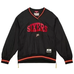 Apparel Mitchell & Ness T-Shirts & Tops-M&N X Melody Ehsani Shooting Shirt Philadelphia 76Ers