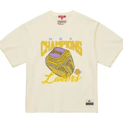 Apparel Mitchell & Ness T-Shirts & Tops-M&N X Melody Ehsani Ss Tee Los Angeles Lakers