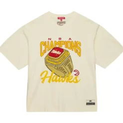 Apparel Mitchell & Ness T-Shirts & Tops-M&N X Melody Ehsani Ss Tee Atlanta Hawks