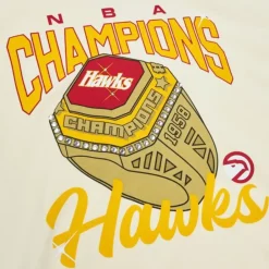 Apparel Mitchell & Ness T-Shirts & Tops-M&N X Melody Ehsani Ss Tee Atlanta Hawks