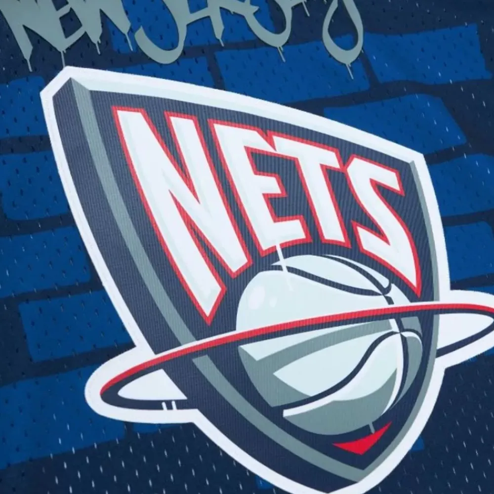Jerseys Mitchell & Ness -M&N X Nba X Tats Cru Jersey New Jersey Nets