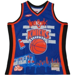 Jerseys Mitchell & Ness -M&N X Nba X Tats Cru Jersey New York Knicks