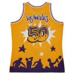 Jerseys Mitchell & Ness -M&N X Nba X Tats Cru Jersey Los Angeles Lakers