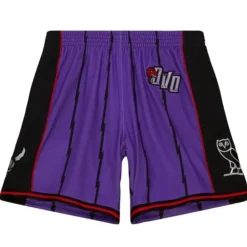 Apparel Mitchell & Ness Shorts-M&N X Ovo Swingman Toronto Raptors Shorts