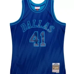 Jerseys Mitchell & Ness -Monochrome Swingman Dirk Nowitzki Dallas Mavericks 1998-99 Jersey