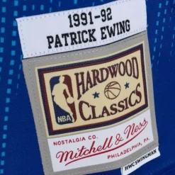 Jerseys Mitchell & Ness -Monochrome Swingman Patrick Ewing New York Knicks 1991-92 Jersey
