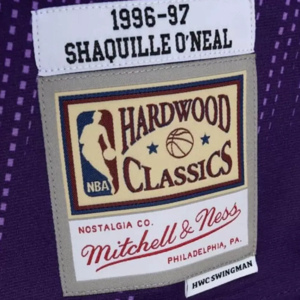 Jerseys Mitchell & Ness -Monochrome Swingman Shaquille O'Neal Los Angeles Lakers 1996-97 Jersey