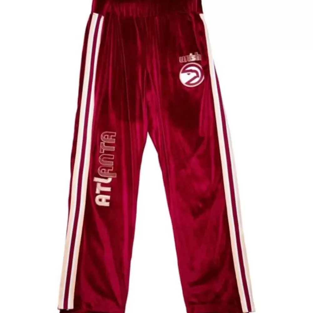 Apparel Mitchell & Ness Pants-My Towns Wish Tear Away Pants Atlanta Hawks