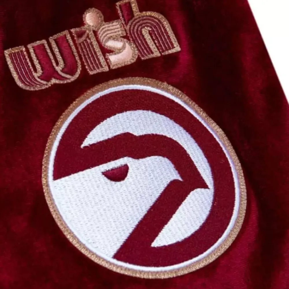 Apparel Mitchell & Ness Pants-My Towns Wish Tear Away Pants Atlanta Hawks