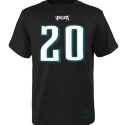 Apparel Mitchell & Ness Infant & Toddler-Name & Number Tee Philadelphia Eagles Brian Dawkins