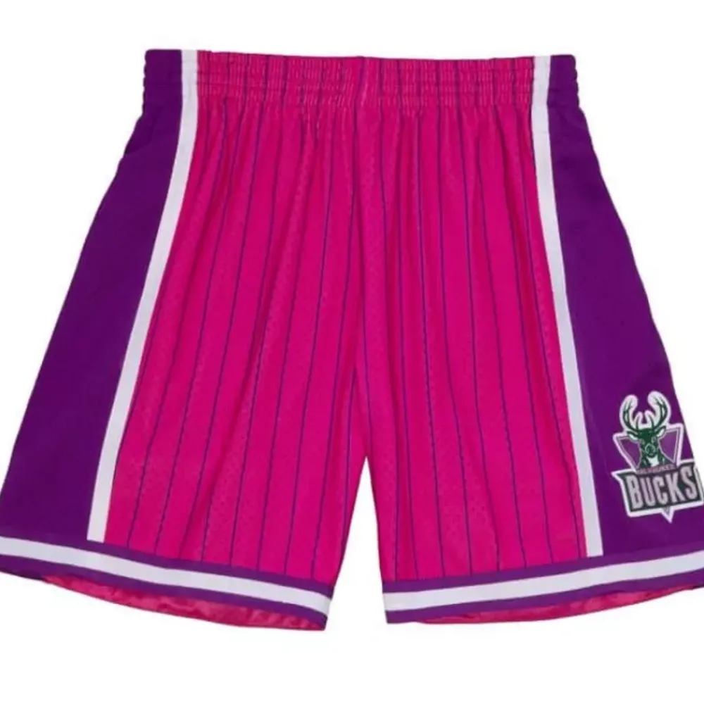 Apparel Mitchell & Ness Shorts-Neon Swingman Milwaukee Bucks 2000-01 Shorts