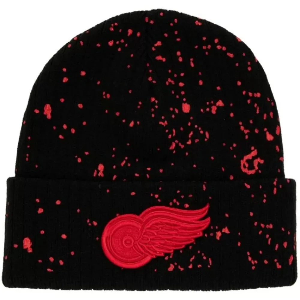 Headwear Mitchell & Ness -Nep Knit Vntg Detroit Red Wings