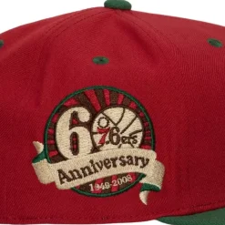 Headwear Mitchell & Ness -Nightmare Fitted Hwc Philadelphia 76Ers