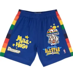 Apparel Mitchell & Ness Shorts-Nuggets Mile High Shorts Denver Nuggets