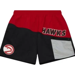 Apparel Mitchell & Ness Shorts-Nylon Utility Shorts Atlanta Hawks